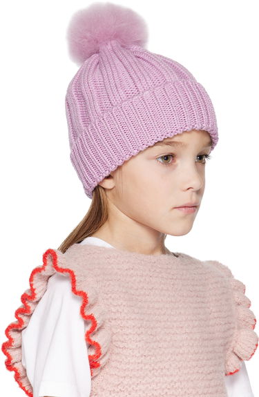 Kulicha WOOLRICH Woolrich Kids Pom Pom Beanie Navy | CFWKAC0145FRUF0428, 3