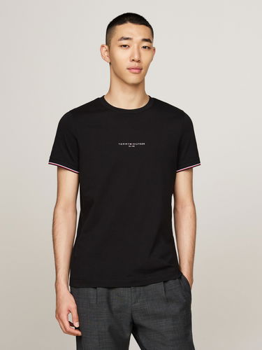 Tričko Tommy Hilfiger S/S T-Shirt Čierna | MW0MW32584BDS, 0