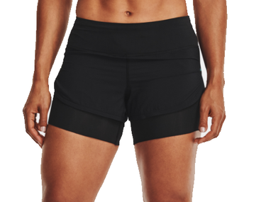 Šortky Under Armour UA RUSH Run 2N1 Shorts Čierna | 1361576-001, 0