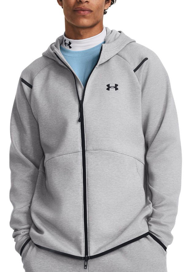 Mikina Under Armour UA Unstoppable Flc FZ-GRY Šedá | 1379806-011, 0