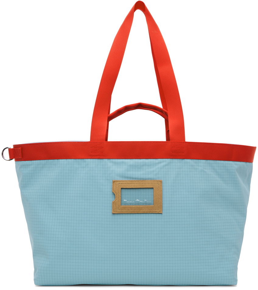 Tote bag Acne Studios Nylon Tote Bag Modrá | C10150-, 0