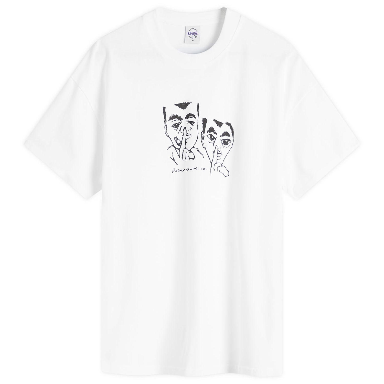 Tričko Polar Skate Co. Boogers T-Shirt Biela | PSC-F24-35, 0