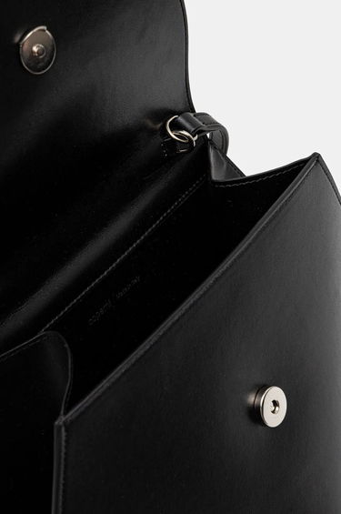 Kabelka Coperni Coperni U.F.O. Leather Handbag Čierna | COPBA34405, 4