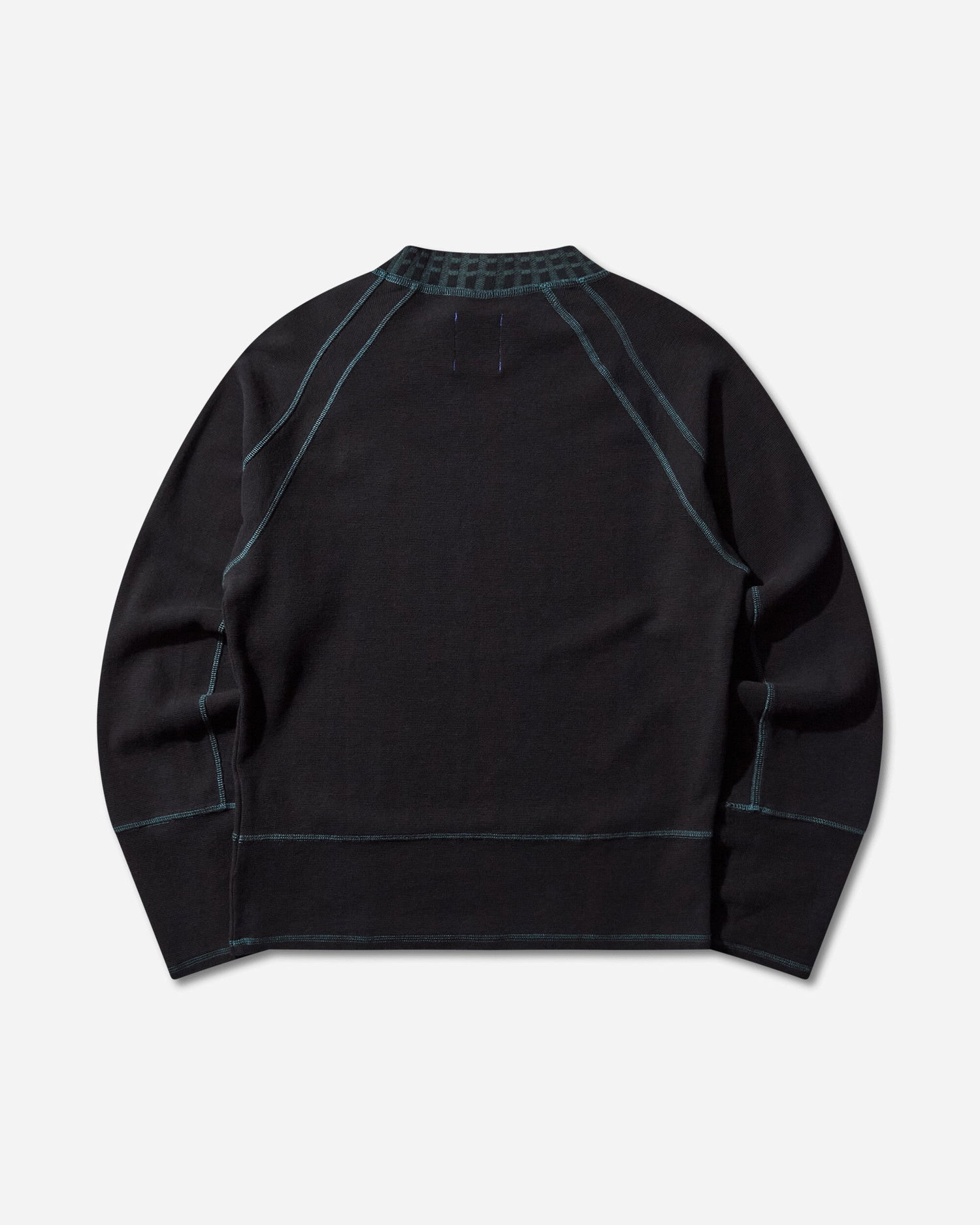 Tričko Asics Novalis Tamarica Raglan Longsleeve with Patterned Crewneck and Contrast Stitching Čierna | 2203A328-001, 0