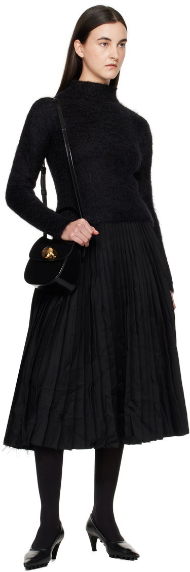 Kabelka Marni Marni Leather Butterfly Small Bag Čierna | SBMP0218U0 P7943, 3