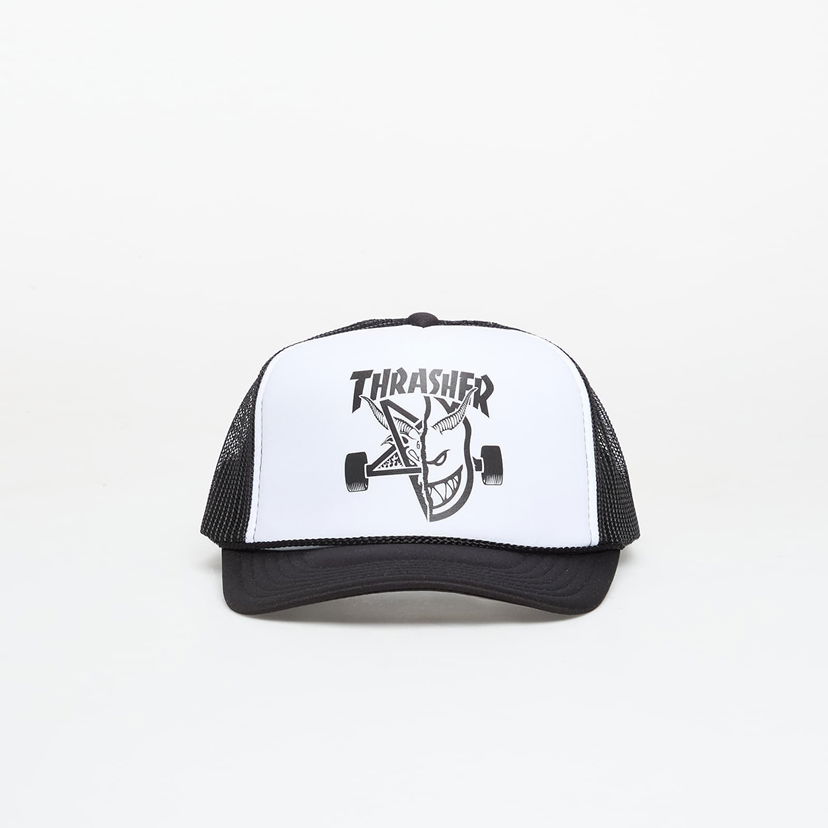 Šiltovka Thrasher Thrash & Burn Trucker Cap Biela | 145859