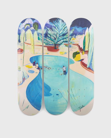 Flexstyle The Skateroom Jules de Balincourt New Arrivals Deck Modrá | 5407006113591, 0