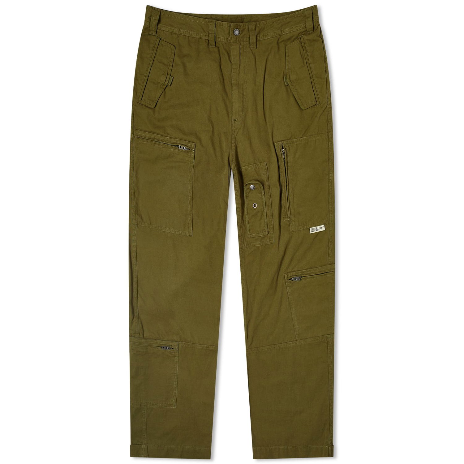 Cargo nohavice thisisneverthat Flight Cargo Pant Zelené | TN241WPARP03-KHK, 0