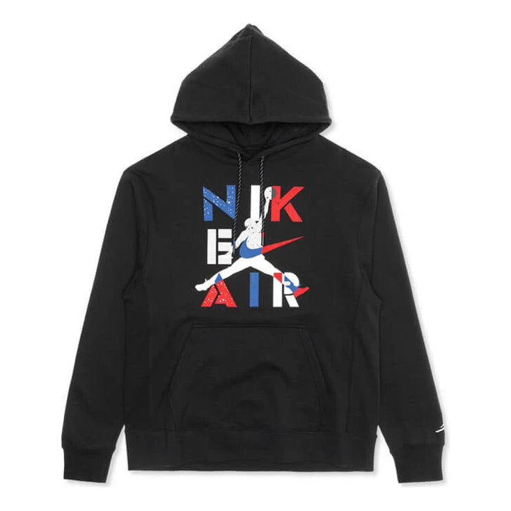 Mikina Jordan Air Jordan 4 Jumpman Logo Hoodie Čierna | CQ8291-010