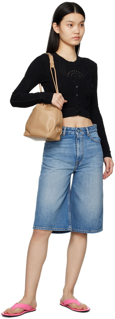 Kabelka BY FAR Exclusive Mons Shoulder Bag Béžová | 23SSMONSSKRFNAPMED, 3