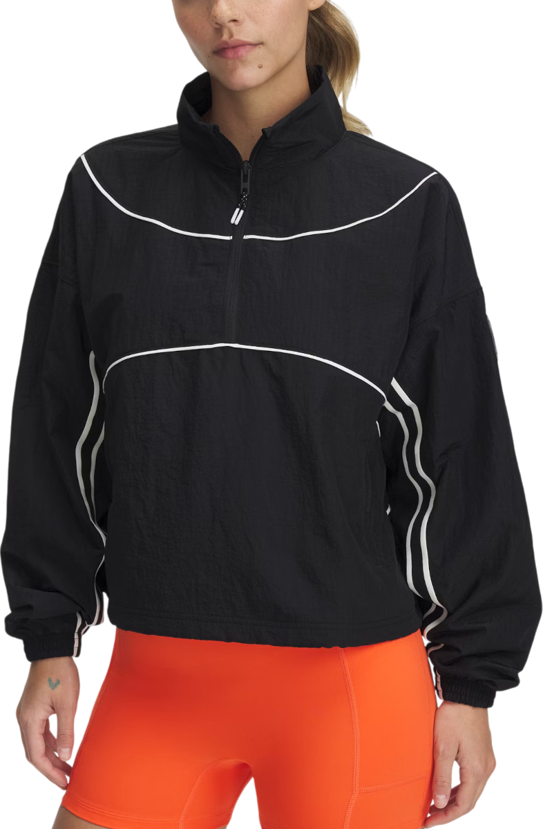 Mikina Under Armour Under Armour Run 96 Jacket Čierna | 1389567-001, 0