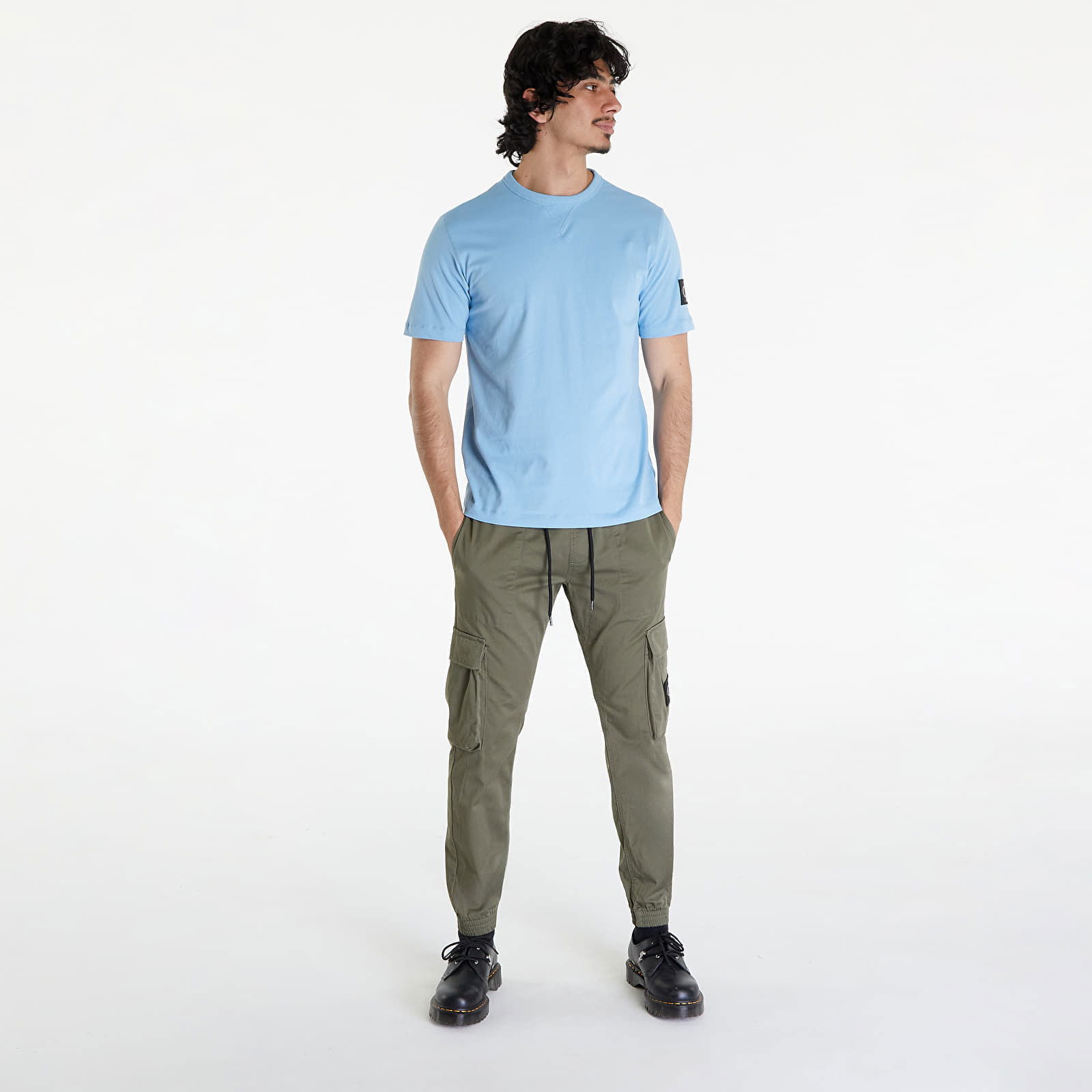 Badge Regular T-Shirt Dusk Blue