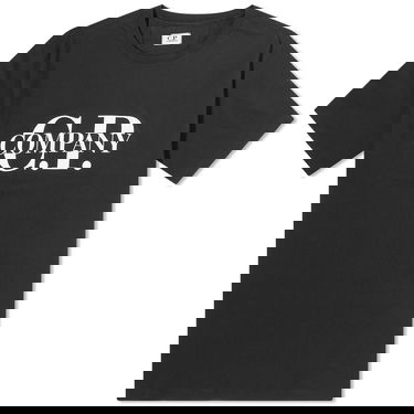 Tričko C.P. Company Logo T-Shirt Čierna | 15CMTS239A-005100W-999, 0