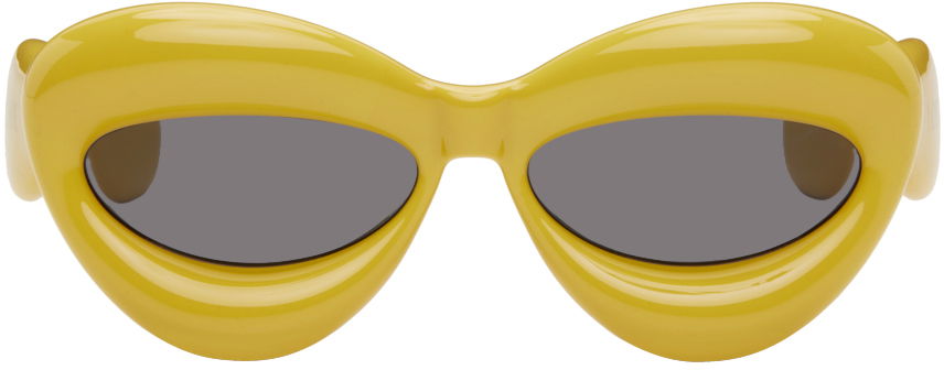 Inflated Cat-Eye Sunglasses