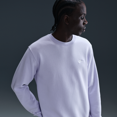 Sveter Nike Nike Club Fleece Crewneck Sweatshirt Fialová | FN3886-538, 0