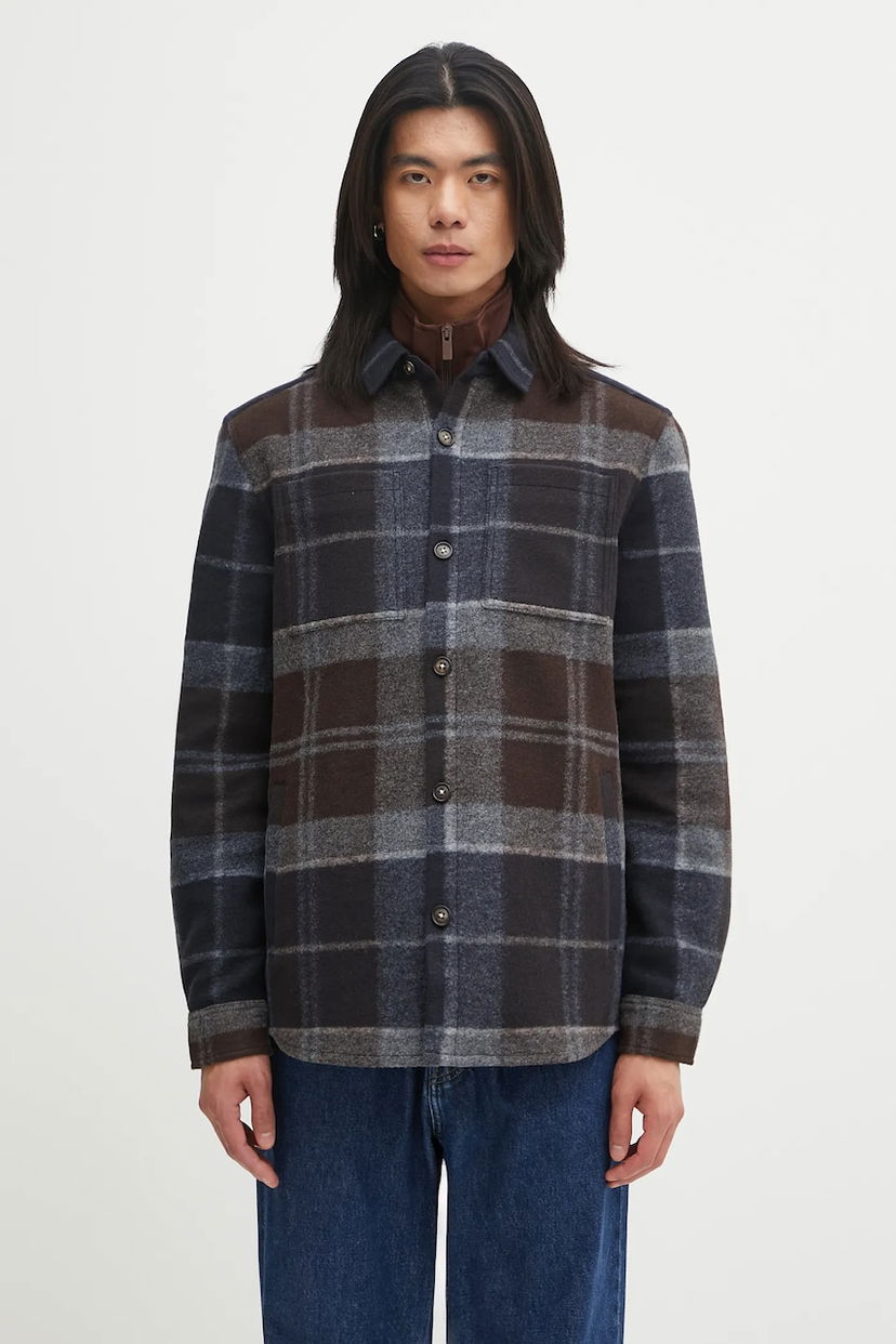 Košeľa Barbour Barbour Chapter Tailored Check Overshirt Rôznofarebný | MOS0400TN38