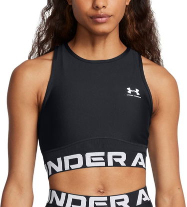 Podprsenka Under Armour HeatGear Rib Tank Čierna | 1388694-001, 0