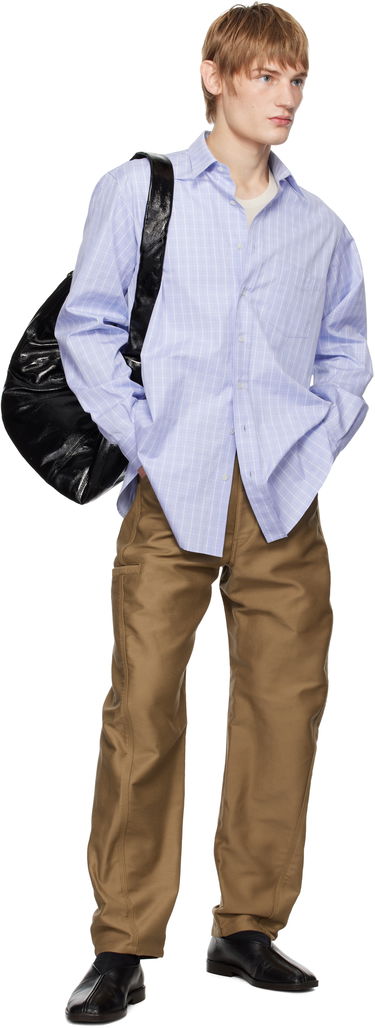 Cargo nohavice LEMAIRE LEMAIRE Twisted Workwear Trousers Hnedá | PA1161 LF1300, 3