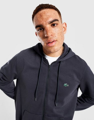 Mikina Lacoste Lacoste Urban Full-Zip Hoodie Čierna | SH5545S5T, 4
