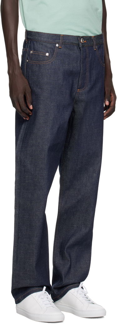 Džínsy A.P.C. Fairfax Indigo Relaxed Fit Jeans Modrá | CODBS-M09156, 1