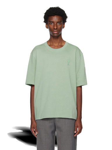 Tričko AMI SSENSE x T-Shirt Zelené | SPUTS004.726.327