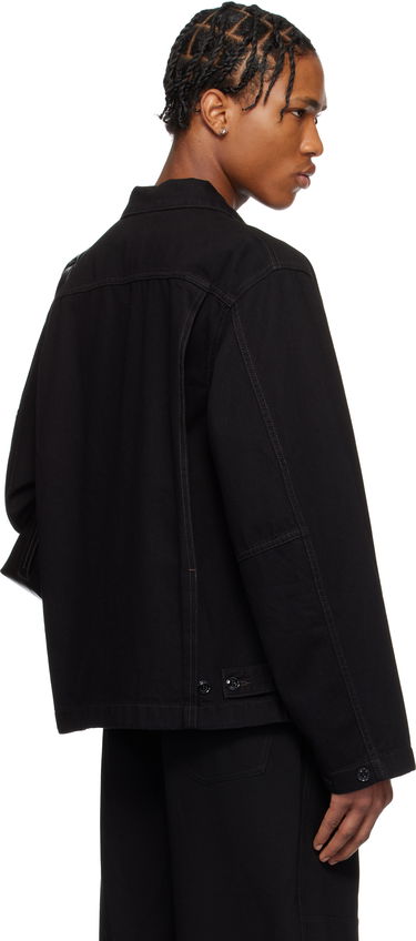 Bunda LEMAIRE Lemaire Boxy Denim Jacket Čierna | OW306 LD1031, 2