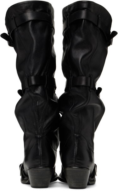 Starostlivosť o obuv R13 R13 Buckled Slouch Cowboy Boots Čierna | R13WS114-S153A, 1