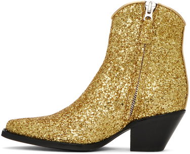 Bunda R13 R13 Skinny Ankle Cowboy Boots Žltá | R13S046-S109A, 2