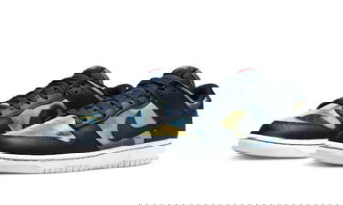 Tenisky a topánky Nike Dunk Low Retro Premium "Graffiti Pack - Obsidian" Navy | DM0108-400, 2