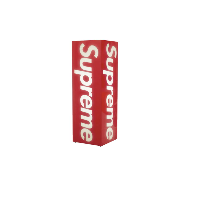 Home decor Supreme Box Logo Lamp Červená | FW23