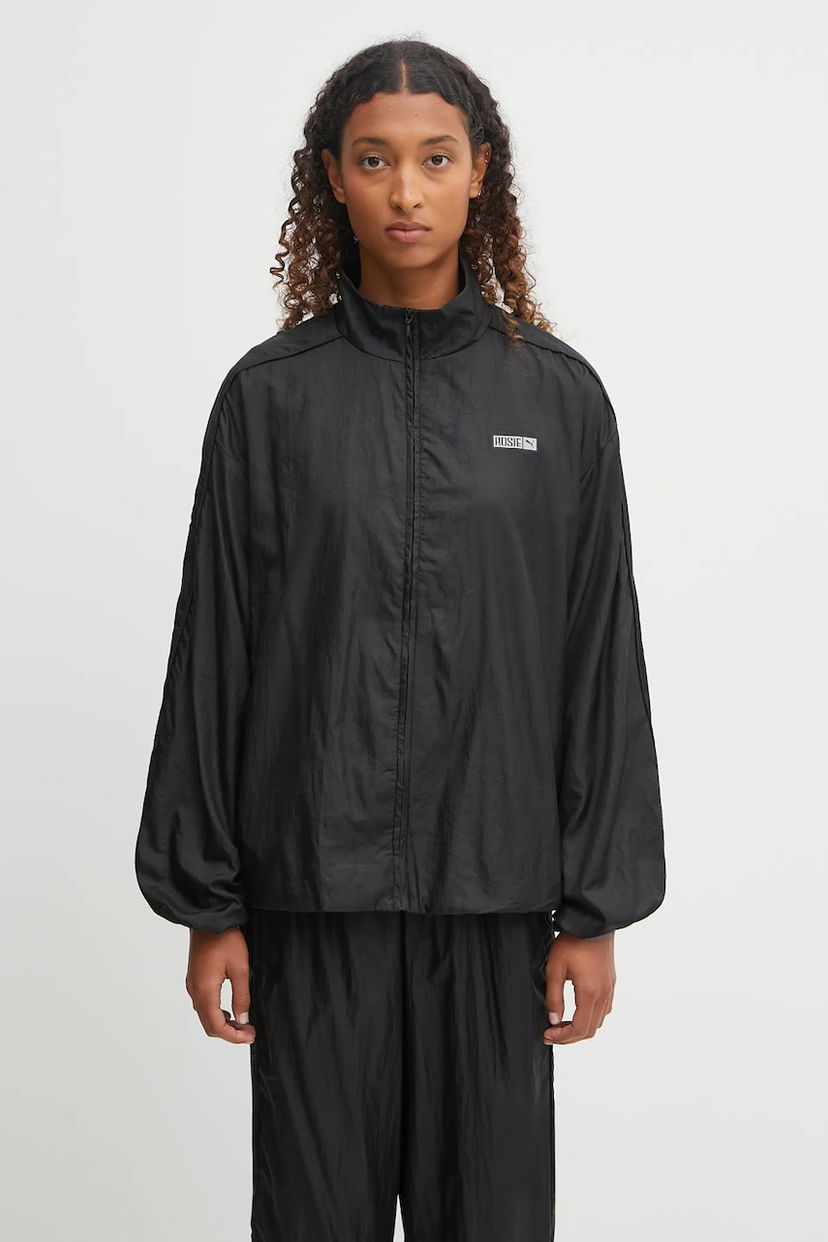 Vetrovka Puma PUMA x ROSÉ Oversized Windbreaker Čierna | 633793