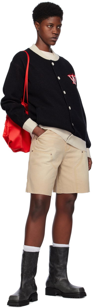 Šortky We11done We11done Raw Edge Shorts Béžová | WD-DP0-24-379-M-BG, 3