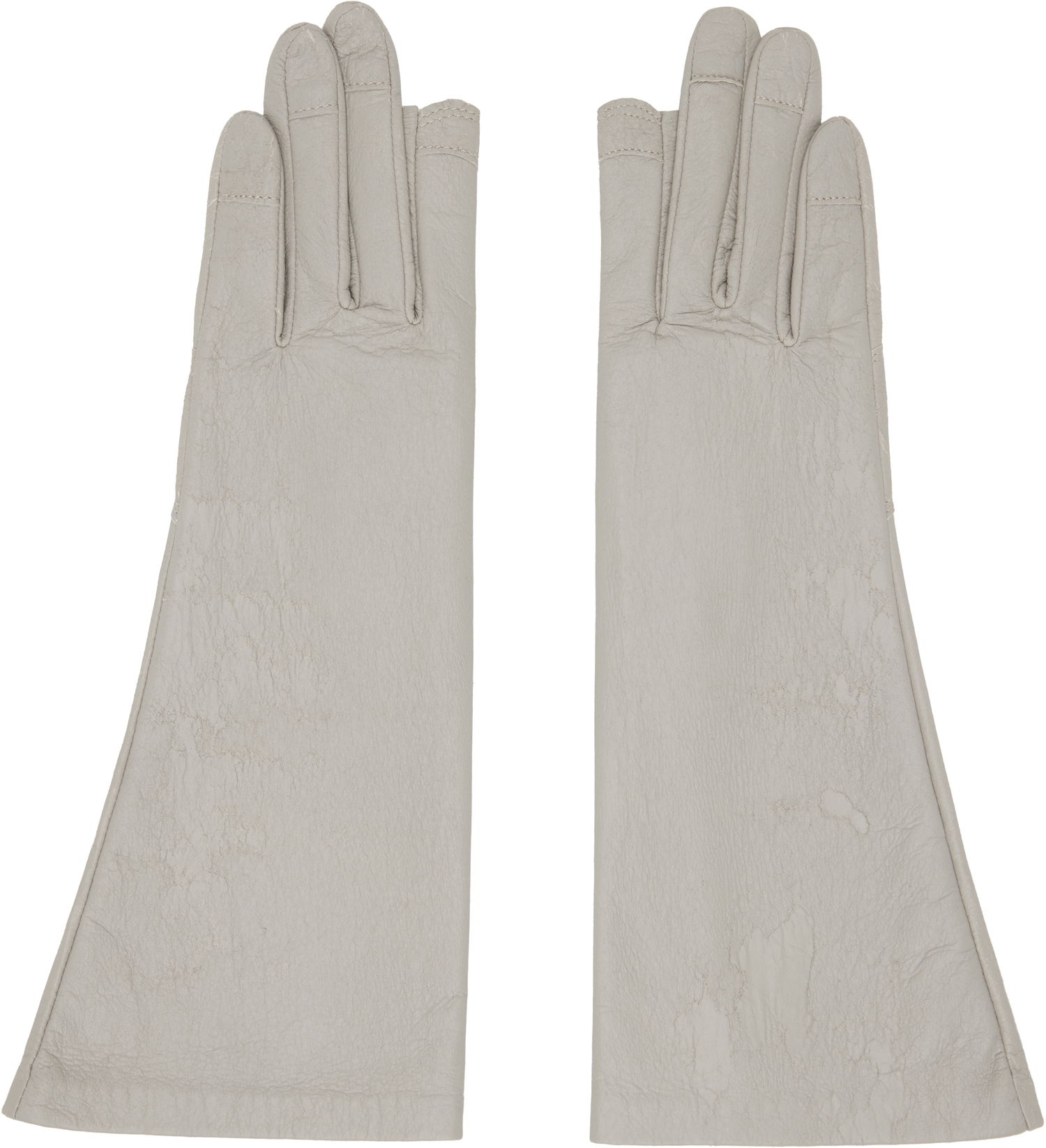 Rukavice Rick Owens Porterville Short Gloves Biela | RO02D3451 LBA, 0