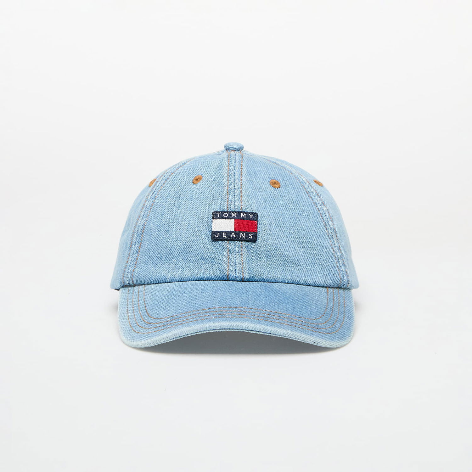 Šiltovka Tommy Hilfiger Tommy Jeans Heritage Denim Cap Modrá | AW0AW17312 1AA, 0
