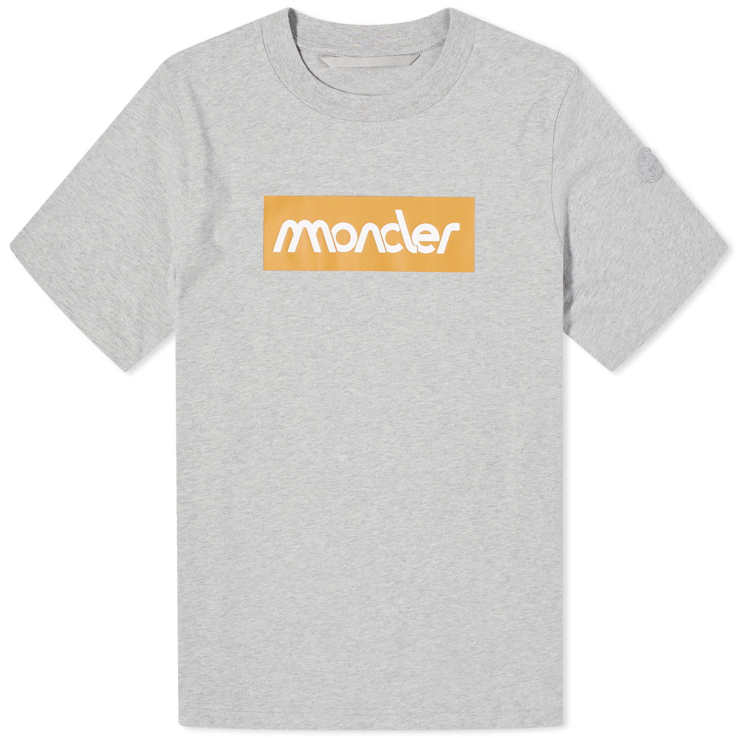 Tričko Moncler Logo T-Shirt Šedá | 8C000-52-89AJS-986, 0