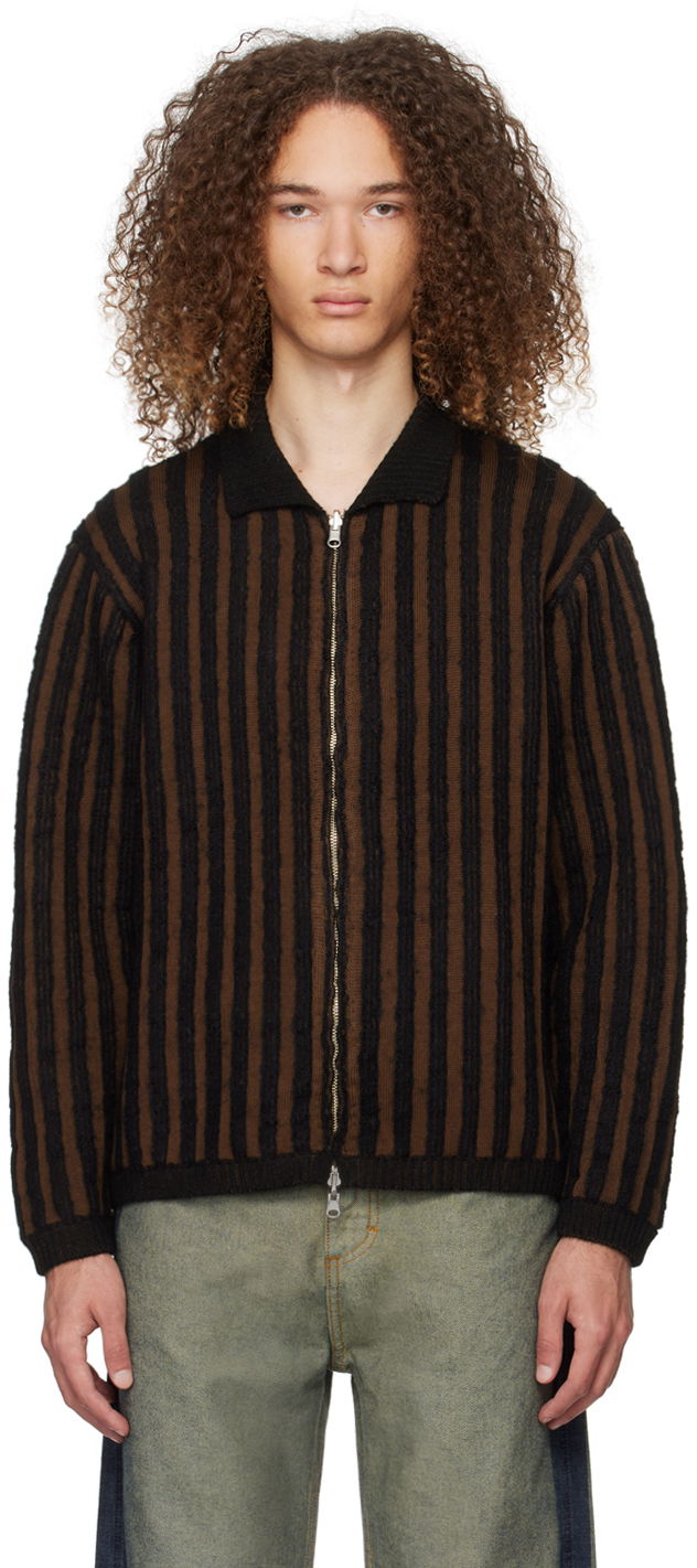 Bunda Eckhaus Latta Duo Reversible Jacket Hnedá | 8056-EL-PS24-D - DOPPIO, 0