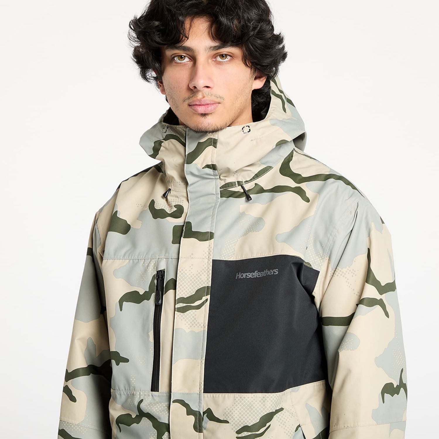 Parka Horsefeathers Horsefeathers Track Jacket Béžová | OM318A, 1