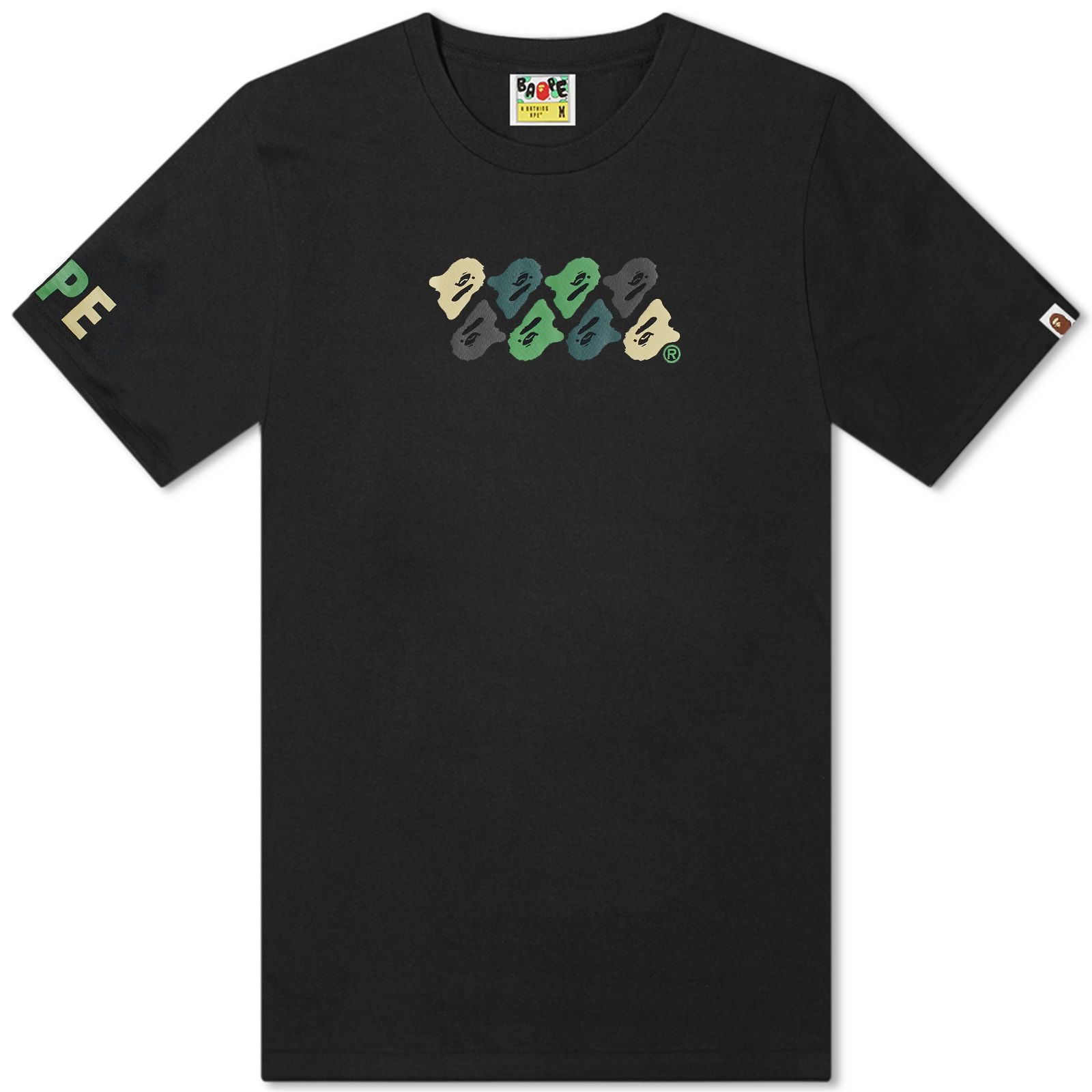 ABC Camo T-Shirt Black/Green