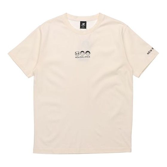 Tričko New Balance Noritake Crossover Graphic T-Shirt Béžová | AMT02369-IV