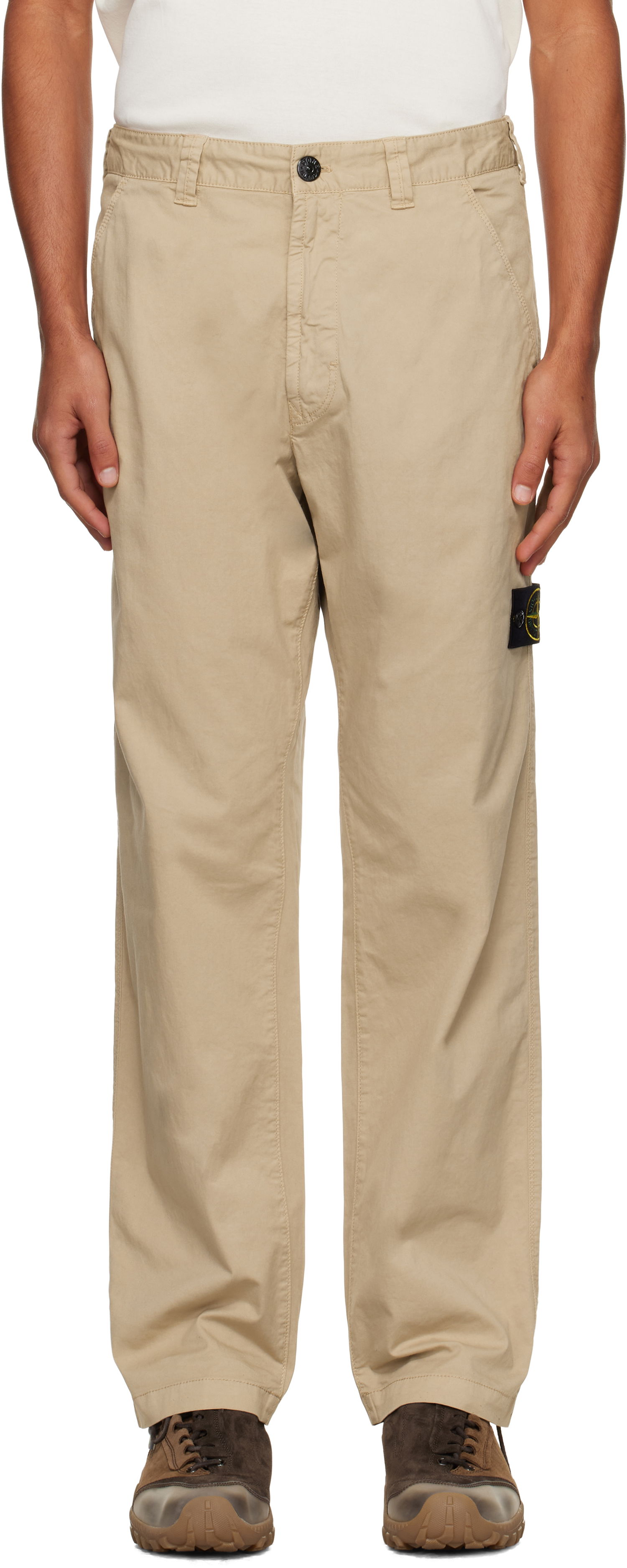 Nohavice Stone Island Stone Island Trousers Béžová | K2S15 3100035 S0A10, 0