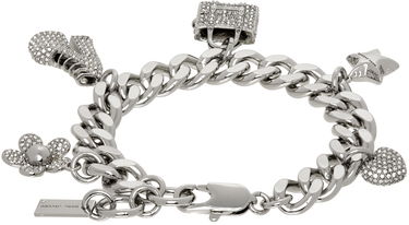 Náramok Marc Jacobs Marc Jacobs The Pave Mini Icon Charm Bracelet Metalická | 2R3JBR001J81, 4
