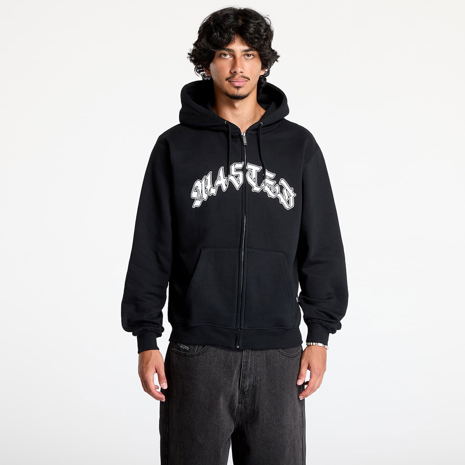 Lethal Zip Hoodie Black