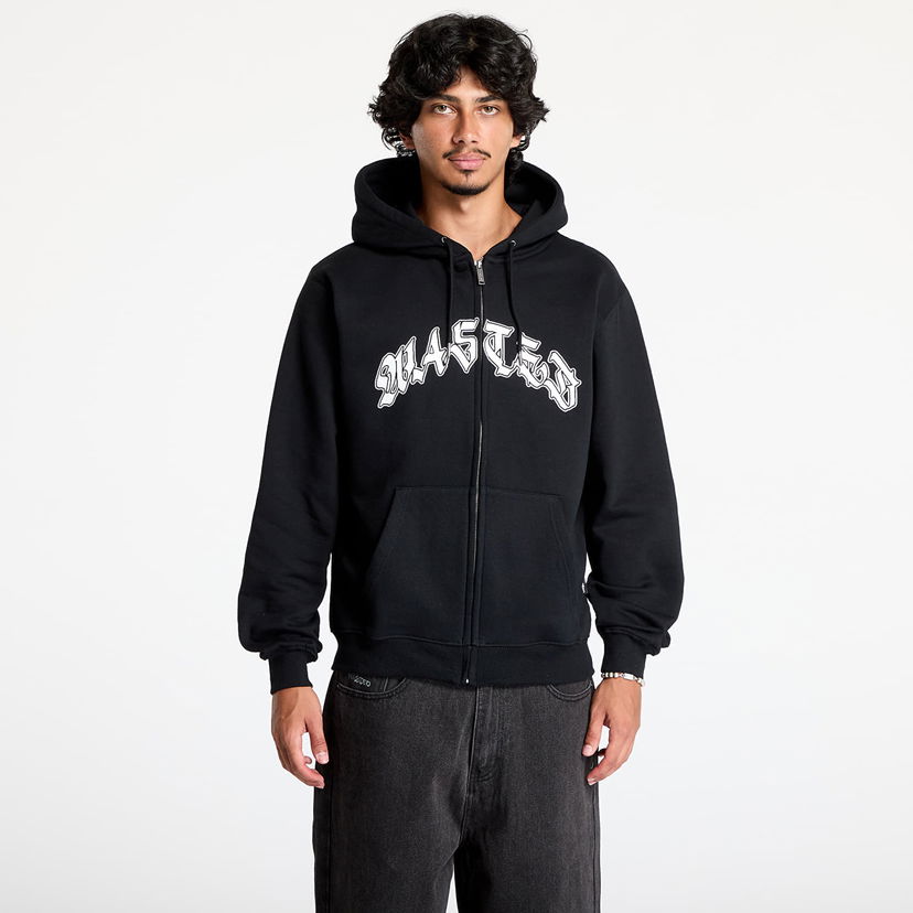 Mikina Wasted Paris Lethal Zip Hoodie Black Čierna | WP_000221