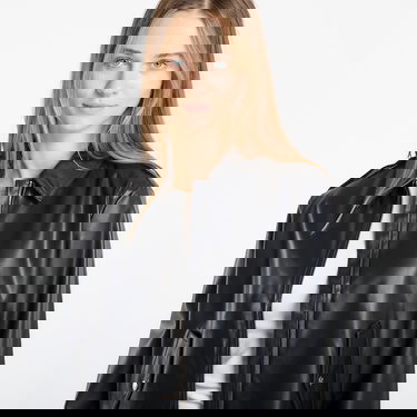 Bunda CALVIN KLEIN Leather Moto Jacket Čierna | LV047E501G UB1, 1