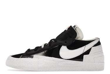 Tenisky a topánky Nike sacai x Blazer Low "Black Patent" Čierna | DM6443-001, 1