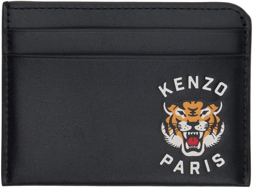 Peňaženka KENZO Paris Lucky Tiger Card Holder Čierna | FE55PM600L47