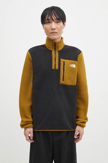 Sveter The North Face 1/4 Zip Fleece Sweatshirt Čierna | NF0A883S9BI1, 0