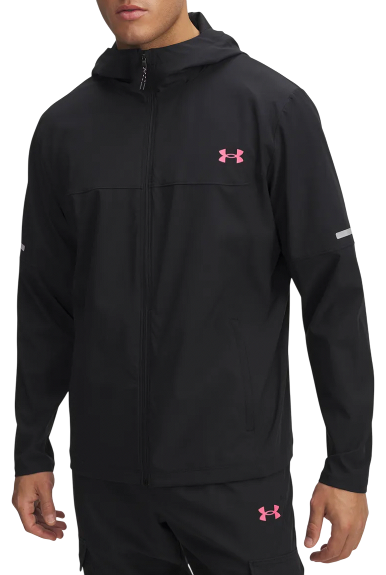 Vetrovka Under Armour Hooded Jacket Tech Utility Woven Čierna | 6004967-001, 0