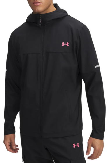 Vetrovka Under Armour Hooded Jacket Tech Utility Woven Čierna | 6004967-001, 0