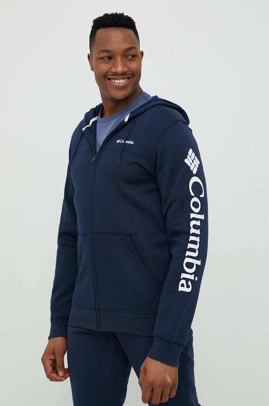 Mikina Columbia Zip-Up Hoodie Navy | 1889164.SS23, 0